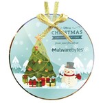 Buy Custom Printed Personalized Crystal Christmas Ornament