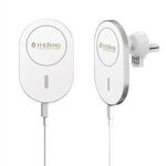 Buy Custom Printed 15W Magnetic Wireless Charging Car Vent Mount