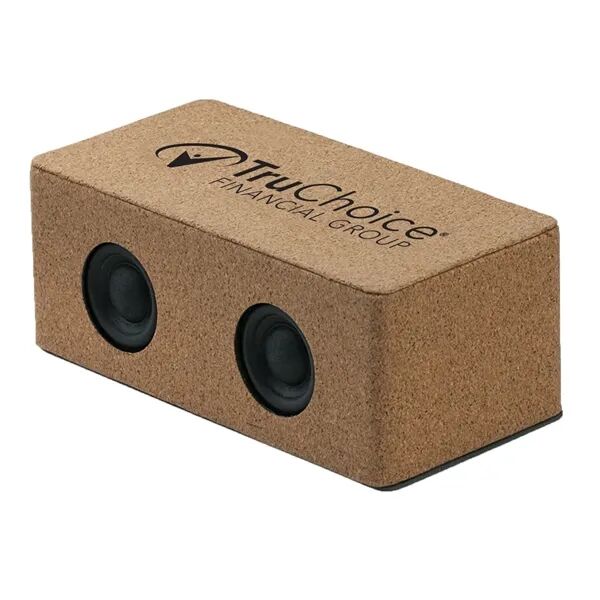 Main Product Image for Custom Printed Eco Friendly Cork BT Speaker & Wireless Charger