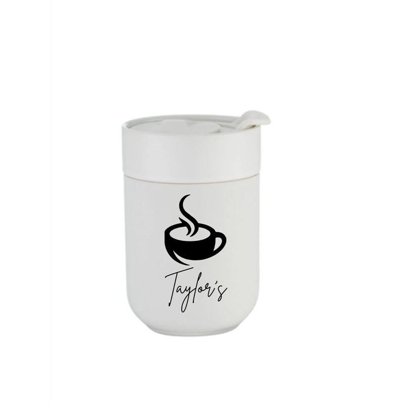 Main Product Image for Branded Ceramic Mug with silicone sleeve  and slide lid 9.5OZ