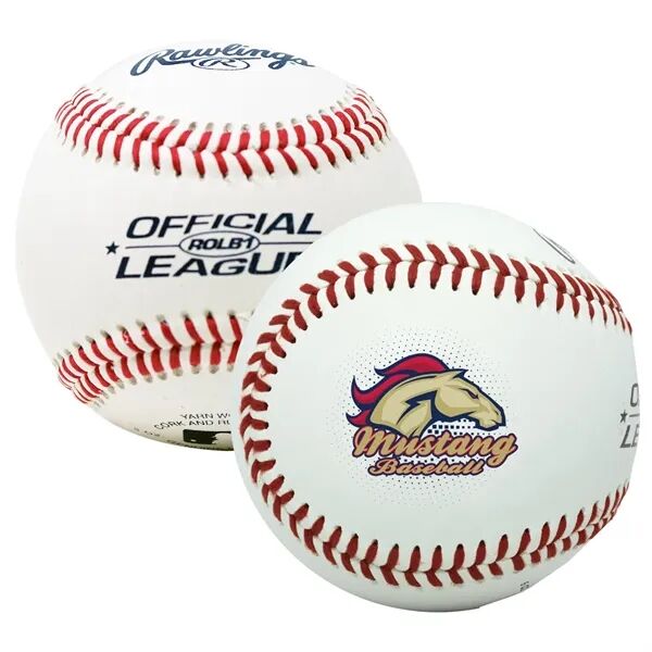 Main Product Image for Custom Printed Rawlings Leather Baseball
