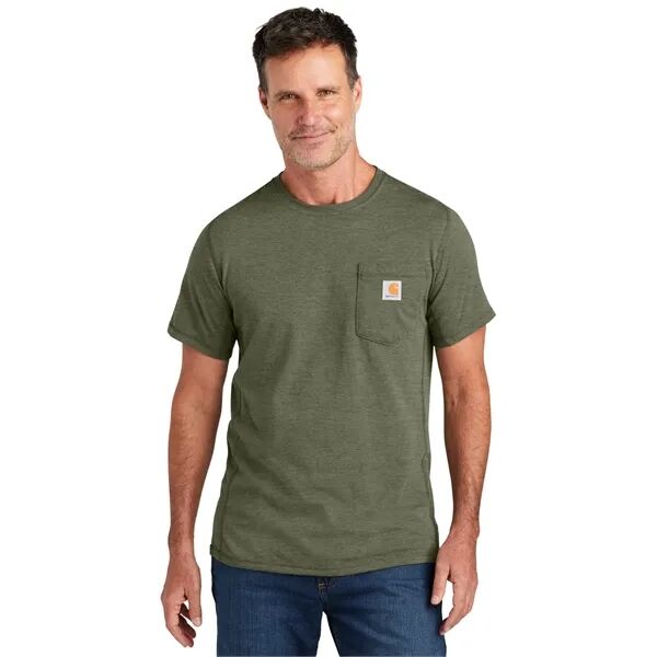 Main Product Image for Custom Printed Carhartt Force Short Sleeve Pocket T-Shirt