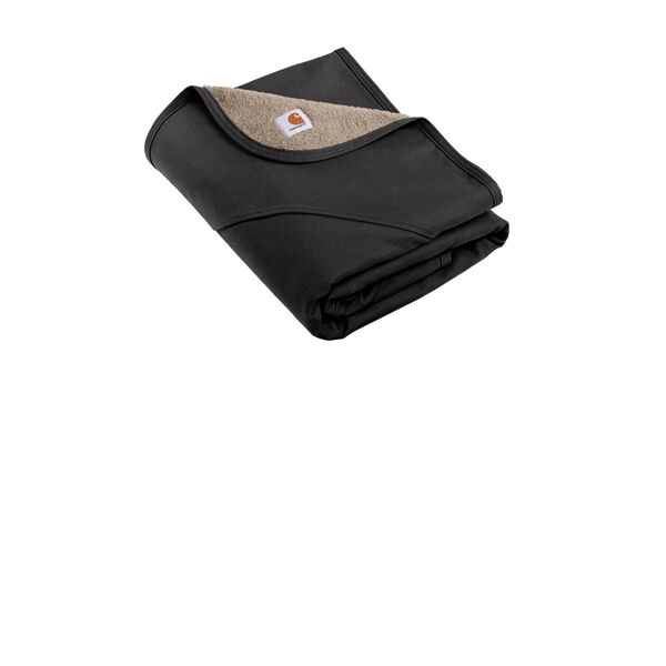 Main Product Image for Custom Printed Carhartt Firm Duck Sherpa-Lined Blanket