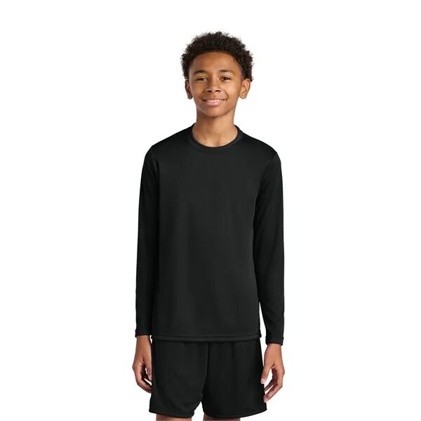 Main Product Image for Custom Printed A4 Youth Cooling Performance Long Sleeve Tee