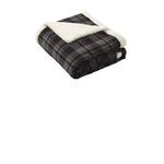 Buy Custom Printed Port Authority Flannel Sherpa Blanket.