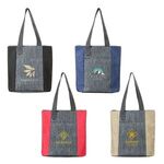 Buy Custom Logo Kenmore Heathered Polyester Event Tote