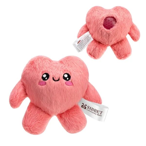 Main Product Image for Custom Printed Stress Busters(TM) Fluffy Heart