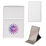 Buy Custom Logo Reflections Stainless Steel Mirror w/ 3-Angle Stand