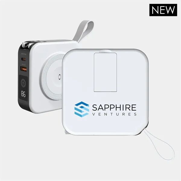 Main Product Image for Branded Traveler 4.0 Universal Power Bank with Wireless Charging