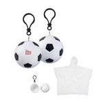Buy Custom Logo Soccer Rain Poncho in Ball Keychain