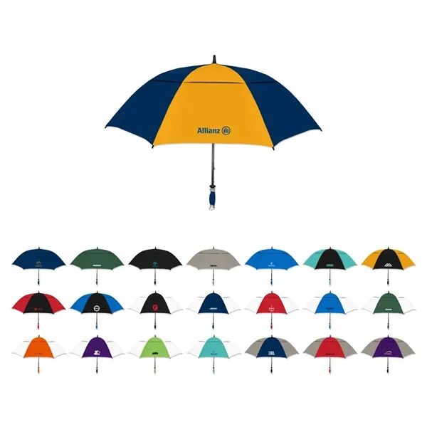 Main Product Image for Custom Logo Hurricane Vented Pro Golf Umbrella