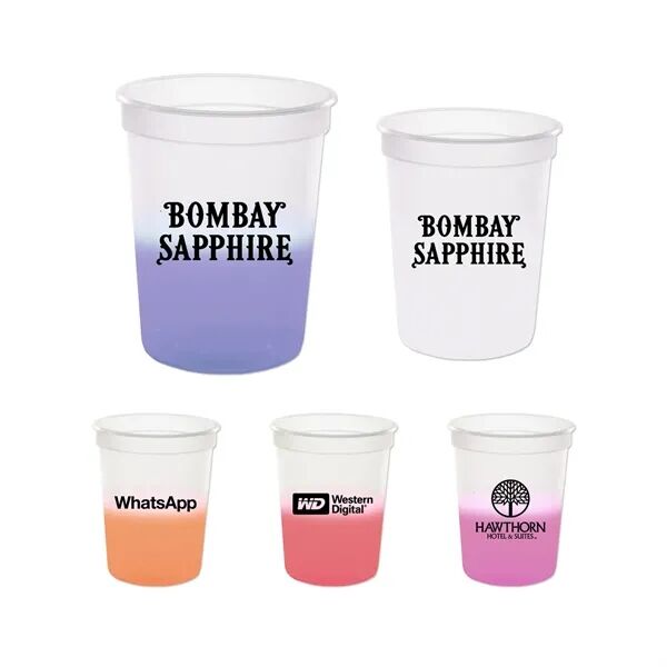 Main Product Image for Custom Printed Color Changing Frost Stadium Cup 16 Oz