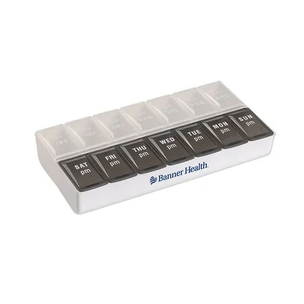 Main Product Image for Branded 7 Day AM/PM Pill Box