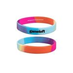 Buy Custom Logo Tie-Dye Silicone Bracelet