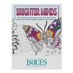 Buy Branded Brighter Minds Large Print/Stress Relief Coloring Book