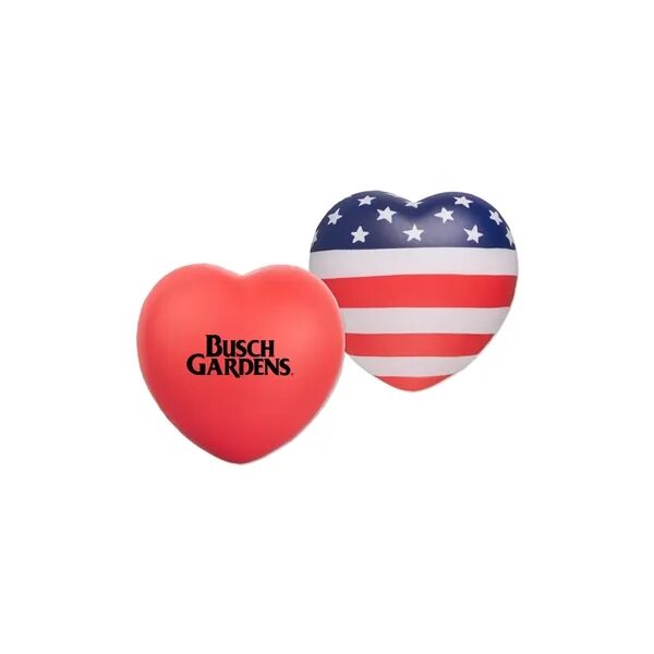 Main Product Image for Branded Patriotic Heart Stress Reliever