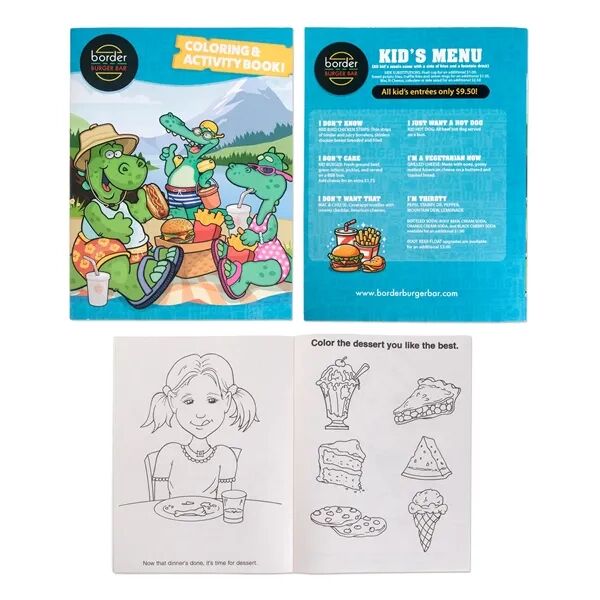 Main Product Image for Branded Custom Coloring Book