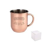 Buy Custom Printed Mosconi Copper Plated Moscow Mule Mug