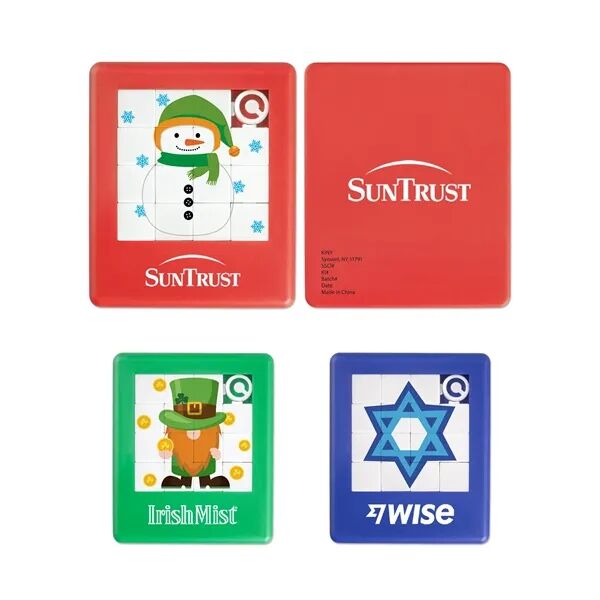 Main Product Image for Branded Holiday Slide Puzzle