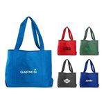 Buy Custom Logo Solid Color Tote Bag 600D Polyester