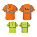Buy Custom Logo ANSI/ISEA Class 3 Safety Vest