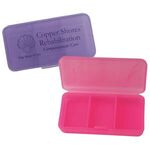Buy Custom Logo 3-Compartment Pill Box
