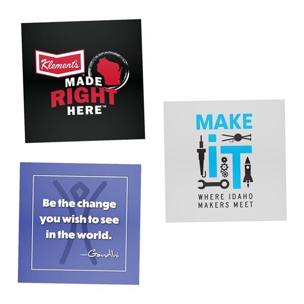 Main Product Image for Full Color Square Sticker 3" 