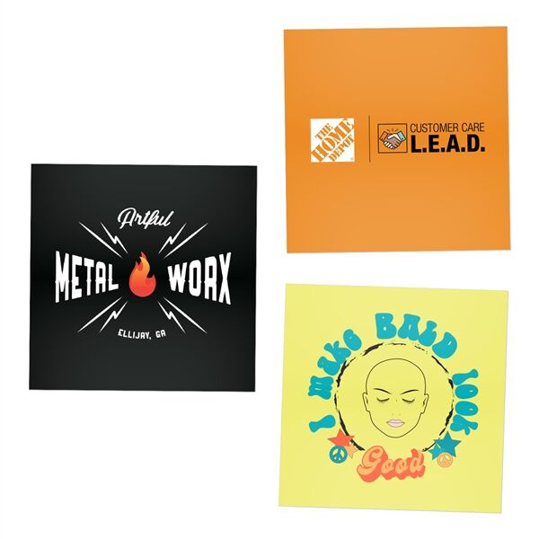 Main Product Image for Full Color Square Sticker 4" 