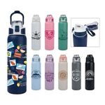Buy Custom Logo Brooke Double Wall Stainless Steel Bottle 28 Oz