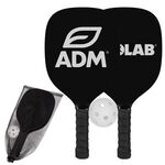 Buy Custom Printed MatchPoint Wooden Pickleball Set