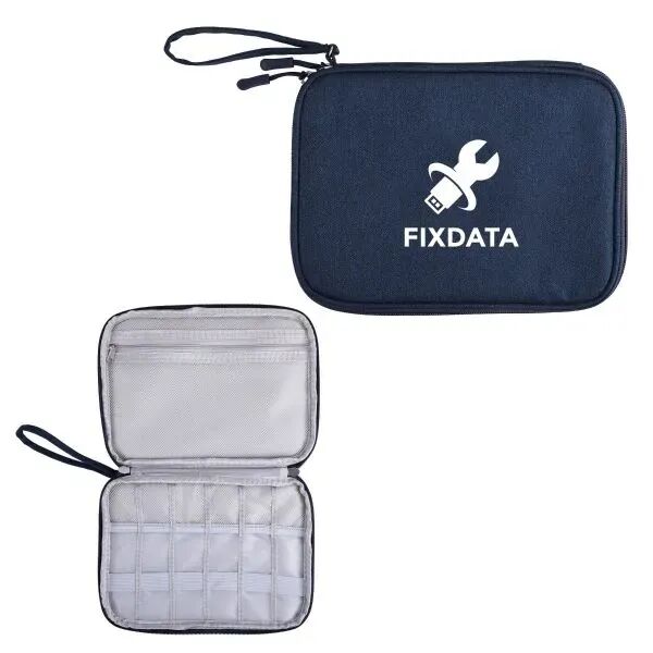 Main Product Image for Custom Logo RPET Euro Tech Organizer
