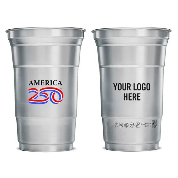 Main Product Image for Imprinted America250 Top Cup Aluminum Cup 20 Oz