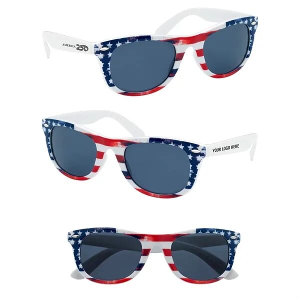 Main Product Image for Branded America250 Patriotic Malibu Sunglasses