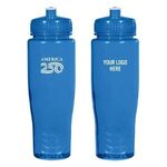 Buy Custom Printed America 250 Poly-CleanTM) Plastic Bottle 28 Oz