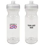 Buy Custom Printed America250 Poly-Clear(TM) Fitness Bottle 28 Oz