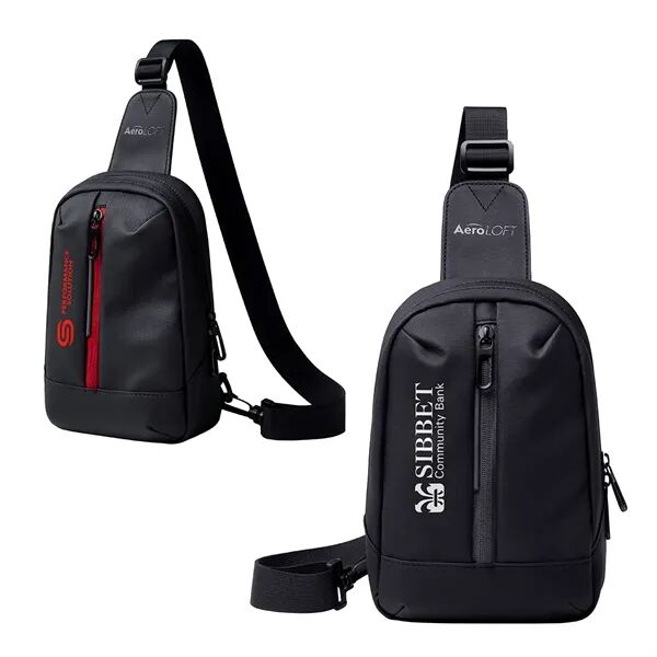 Main Product Image for Custom Logo AeroLOFT Shuttle Crossbody Bag