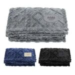 Buy Debossed Legacy 280GSM RPET Sherpa Fleece Blanket