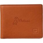 Buy Custom Debossed Thread Wallets Vegan Leather Bifold