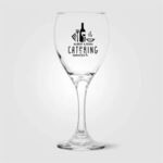 Buy Custom Logo Goblet Wine Glass 8.5 Oz