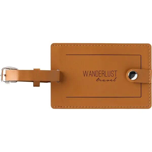 Main Product Image for Debossed Pineapple Leather Luggage Tag