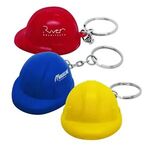 Buy Imprinted Hard Hat Stress Reliever Keychain