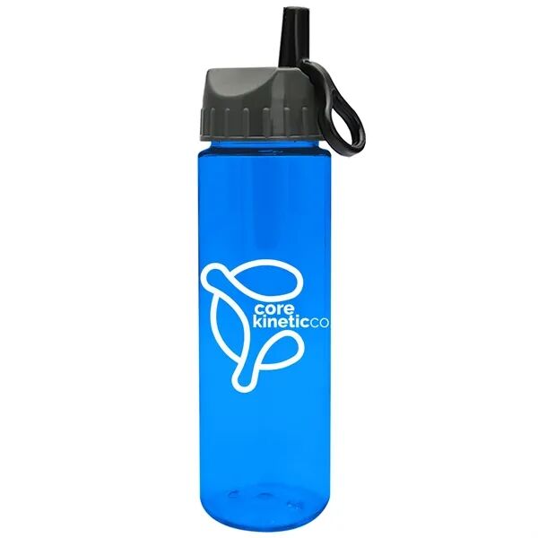 Main Product Image for Custom Freedom Bottle- Tritan with Ring Straw Lid 28oz.