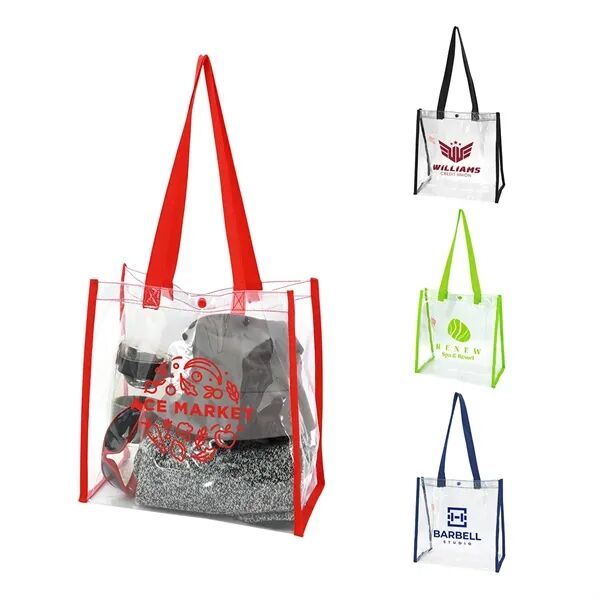 Main Product Image for Custom Printed Game Day PVC Tote Bag
