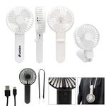 Buy Custom Printed Bend & Snap Rechargeable Fan