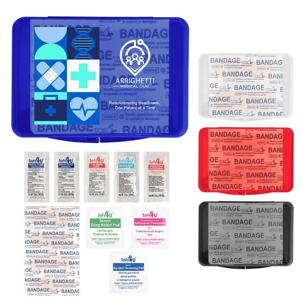 Main Product Image for Custom Printed Portable First Aid Kit
