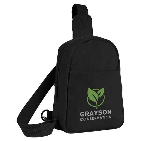 Main Product Image for Custom Printed Epic Recycled Cotton Crossbody Bag