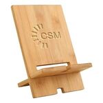 Buy Custom Printed Eco-Friendly Bamboo Cell Phone Stand