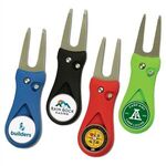 Buy Custom Printed Metal Golf Divot Tool w/ Magnetic Ball Marker