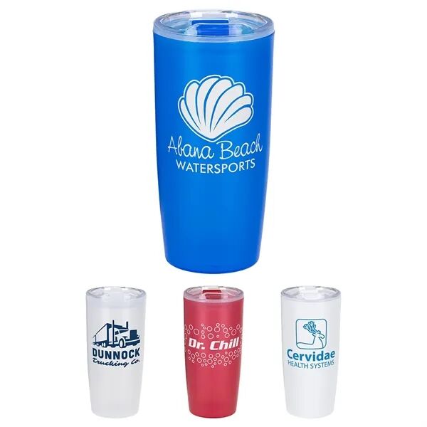 Main Product Image for Custom Logo Echelon Polypropylene Tumbler 22 Oz