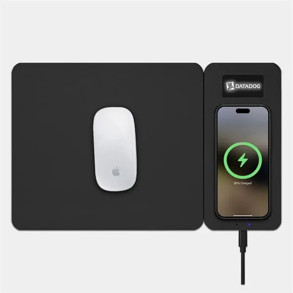 Main Product Image for Custom Logo Mouse Qi 3 15W Wireless Charging Mousepad